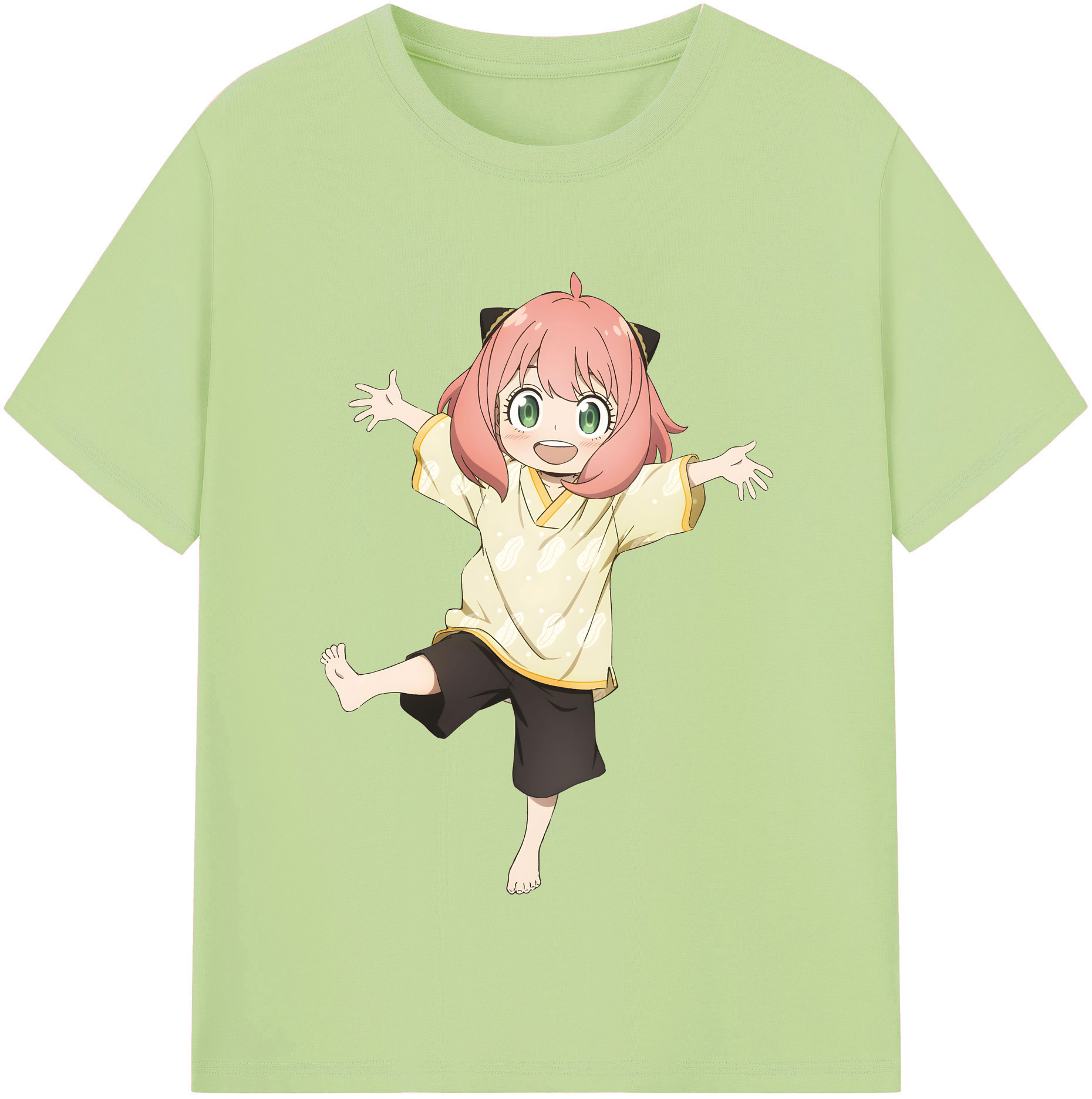 （画像用） SPY×FAMILY间谍家家酒 綿100％半袖Tシャツ（フロントプリント）